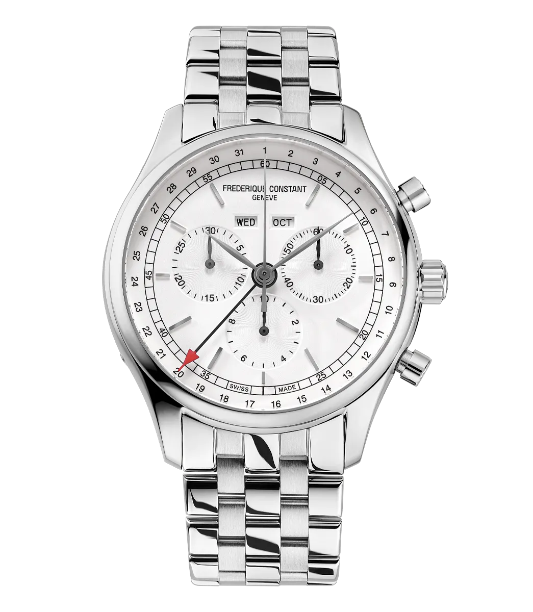 Classics Quartz Chronograph Triple Calendar Watch FC-296SW5B6B
